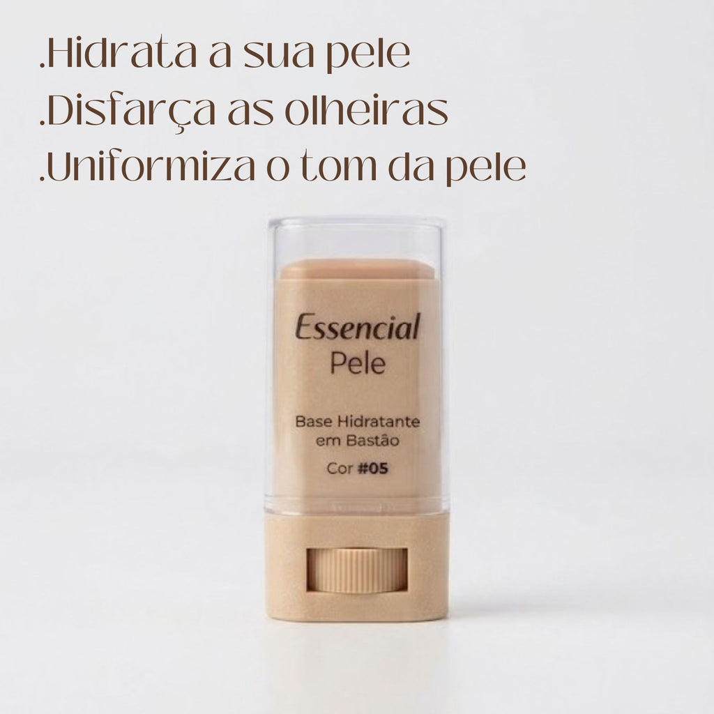 Base Hidratante em Bastão- Essencial Pele