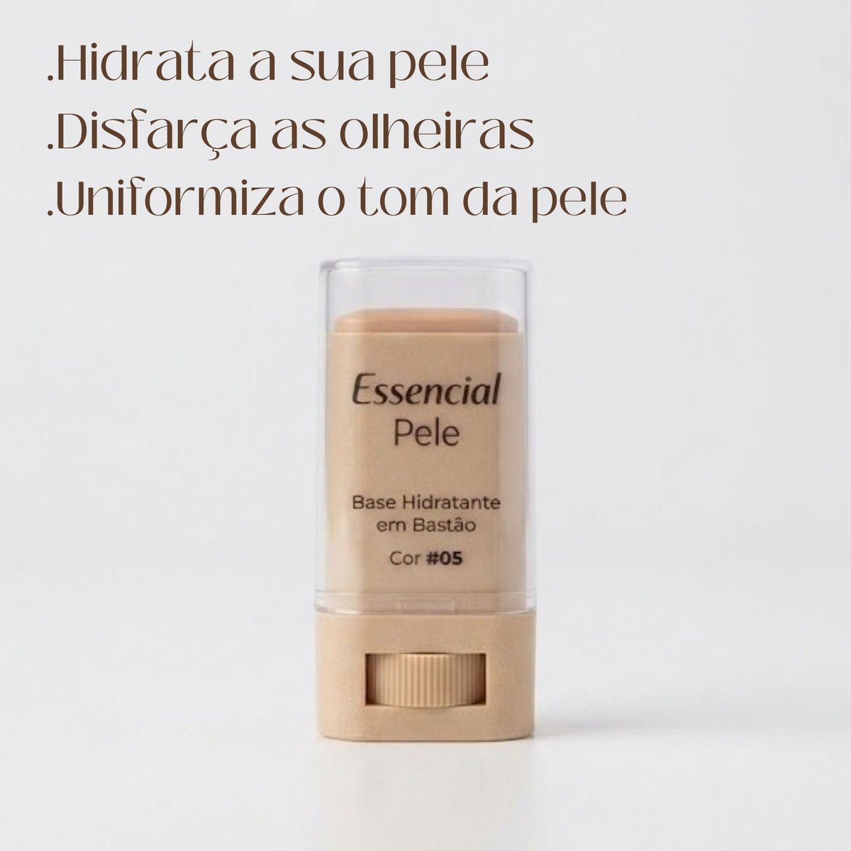 Base Hidratante em Bastão- Essencial Pele